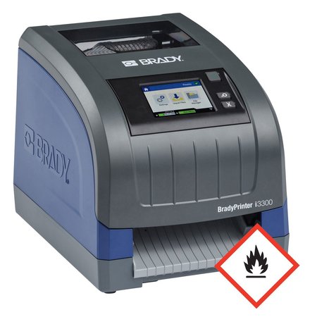 BRADY BradyPrinter i3300 Industrial Label Printer Brady Workstation GHS App 150645